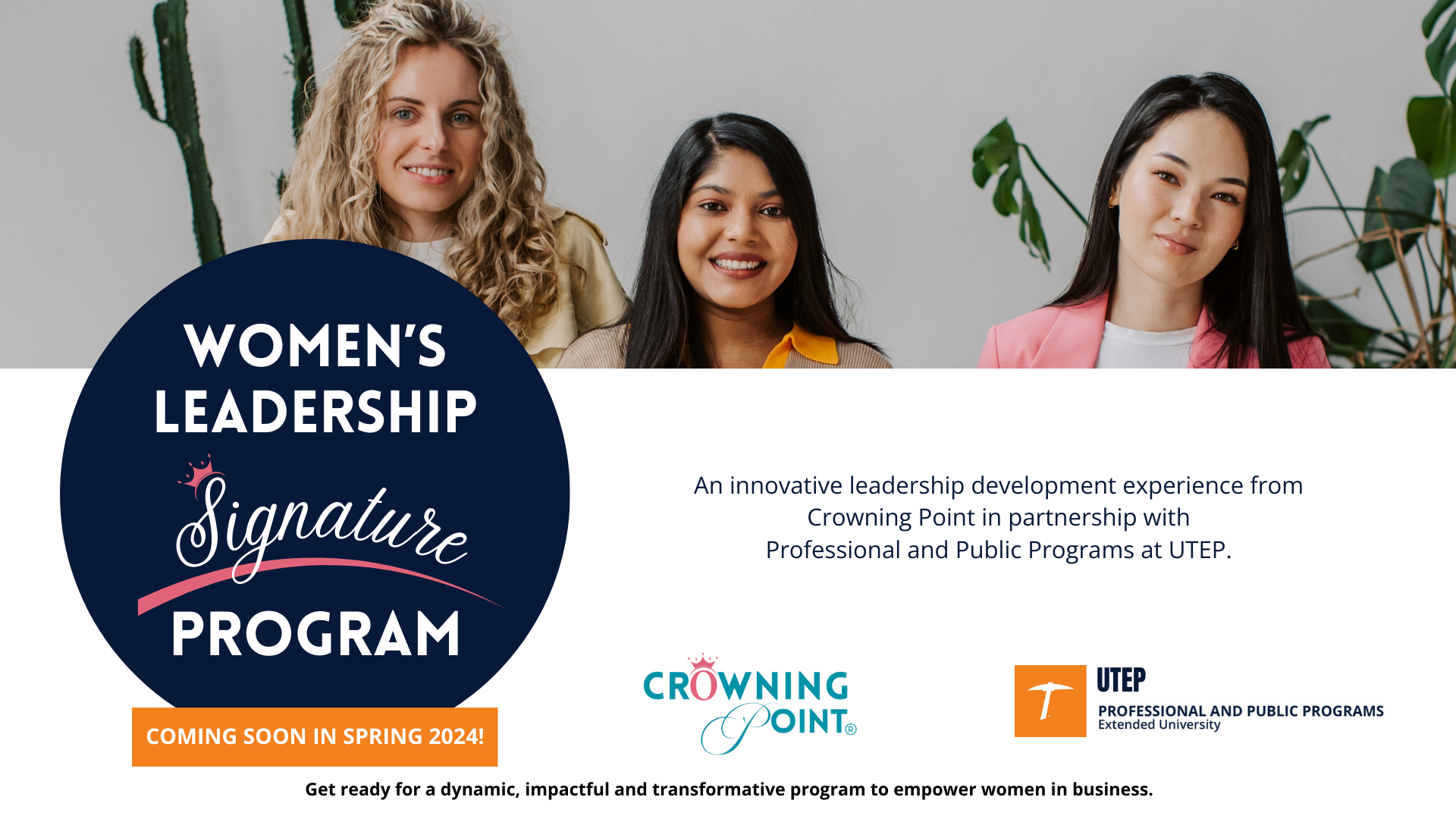 Women's Executive Leadership Program - Reach - Crowning Point